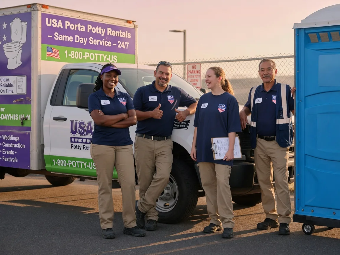 Porta Potty Rental company in Monkton, MD
